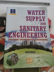 Water Supply and Sanitary Engineering Book