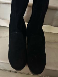 Black Heeled Boots