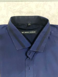 Men's Dark Blue Formal Shirt