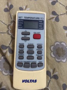 Voltas Air Conditioner Original Remote