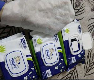 BABIFY Natural Baby Wipes (4 Packs)