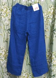 H&amp;M Blue Wide Leg Pants