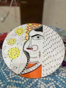 Handmade Indian Woman Art
