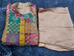 Beautiful New Banarasi silk suit