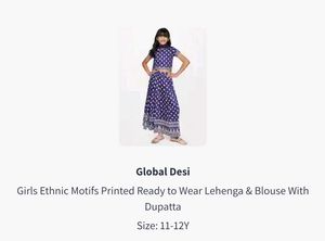 Beautiful Blue Lehenga Choli Set