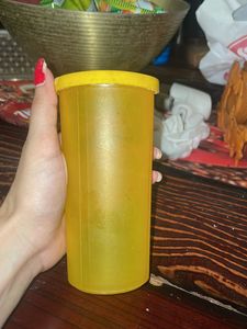 Yellow Plastic Container