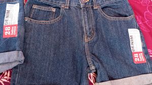 Denim Women's Shorts imported 3 pcs