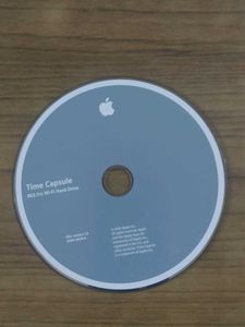 Apple Time Capsule installation disc CD