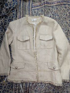 Chic Tweed Cropped Jacket