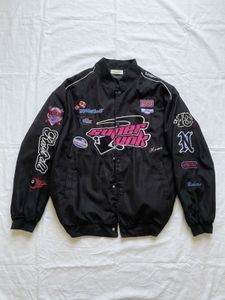 Retro Racing Bomber Jacket