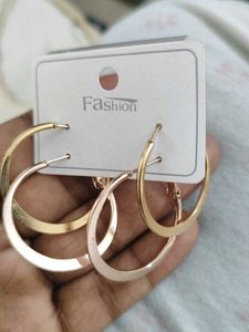 Fashion Hoop Earrings Set