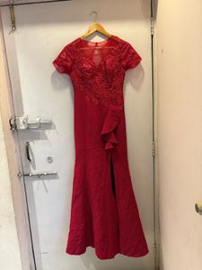 Stunning Red Evening Gown