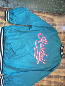 Teal Bomber Jacket