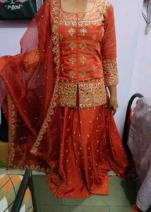 Exquisite Embroidered Lehenga Choli Set