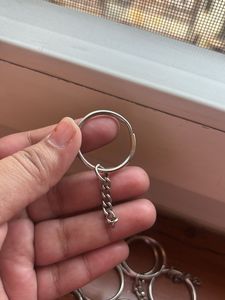 Bulk Metal Keychains with Chain