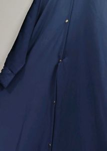 abaya burkha with free nose peace blue export arab