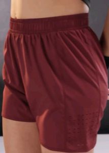 Maroon Athletic Shorts