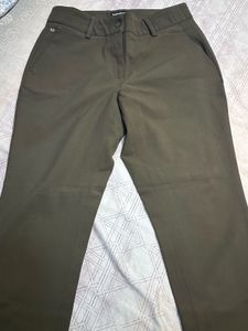 Stylish Khaki Women's Trousers