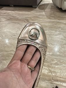 Michael Kors Glitter Ballerina Flats