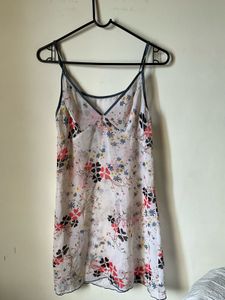 Floral Print Camisole Slip Dress