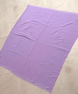 Light Purple Embroidered Dupatta