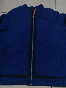 Blue Bomber Jacket