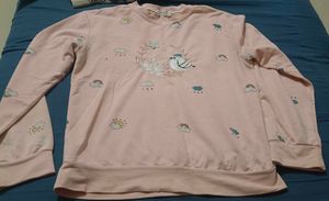 Cute Bird &amp; Rainbow Knit Sweater