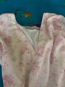 pink fairy short kurti