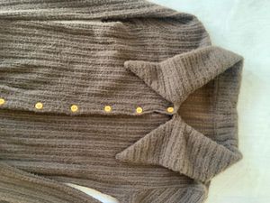 Brown  Button-Up shirt