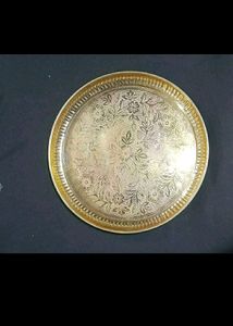 Pure Brass Thali