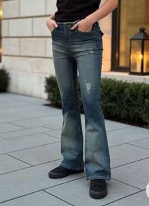 Distressed Flare Jeans