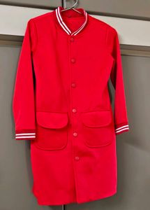 Red Long Sleeve jacket