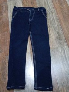 Classic Dark Wash Denim Jeans