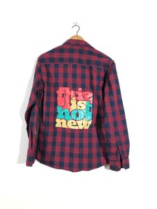 Red&amp;Blue Checked Shirt(Men’s)