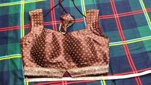 Elegant Banarasi Lehenga Choli Set (3 Piece)