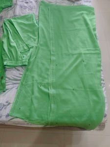 Vibrant Green Embroidered Kurta Set
