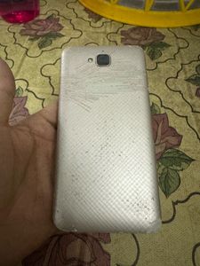 Smartphone with cracked screen