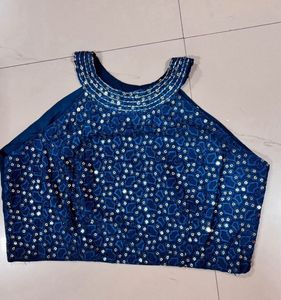 Crop Top with Palazzo &amp; Jacket