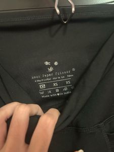 Flared Black Yoga Pants