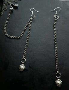 Fishcharm Assymetric Earcuff Earrings