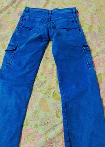 Cool Blue Denim Shirt for Boys