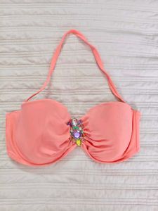 Sparkling Embellished Bikini Top
