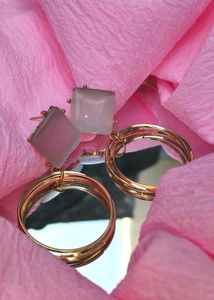 Chic Geometric Drop Earrings