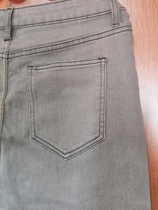 Grey Skinny Fit Jeans