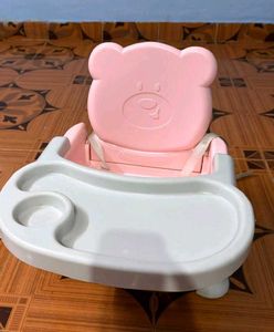 Baby Booster Seat - Pink Quilted