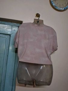 Unique Dotted Crop Top