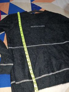 women krew neck drop shoulder sweater