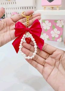 hairbow 🎀 keychain