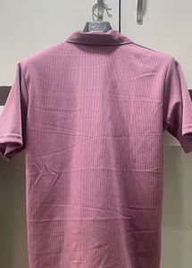 Purple Ribbed Top
