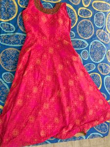 Beautiful Pink Ethnic Gown